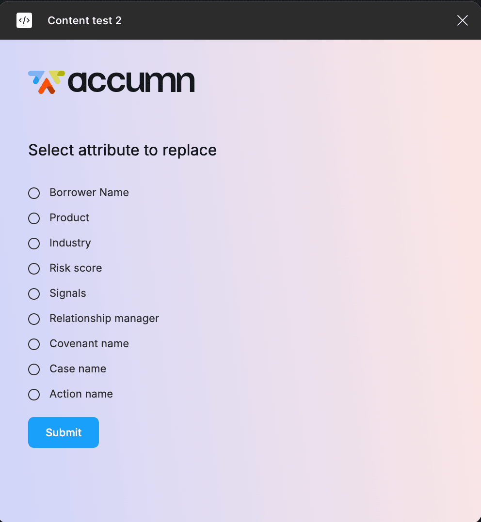 Real Data Integration plugin interface