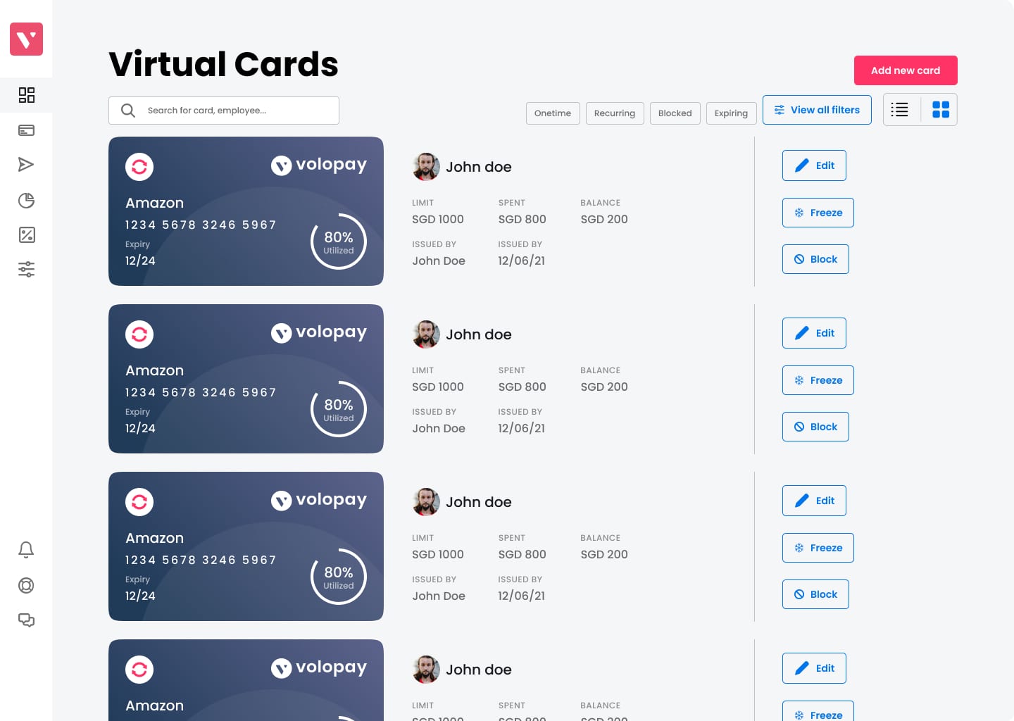Card grid V2.0 — initial card component redesign